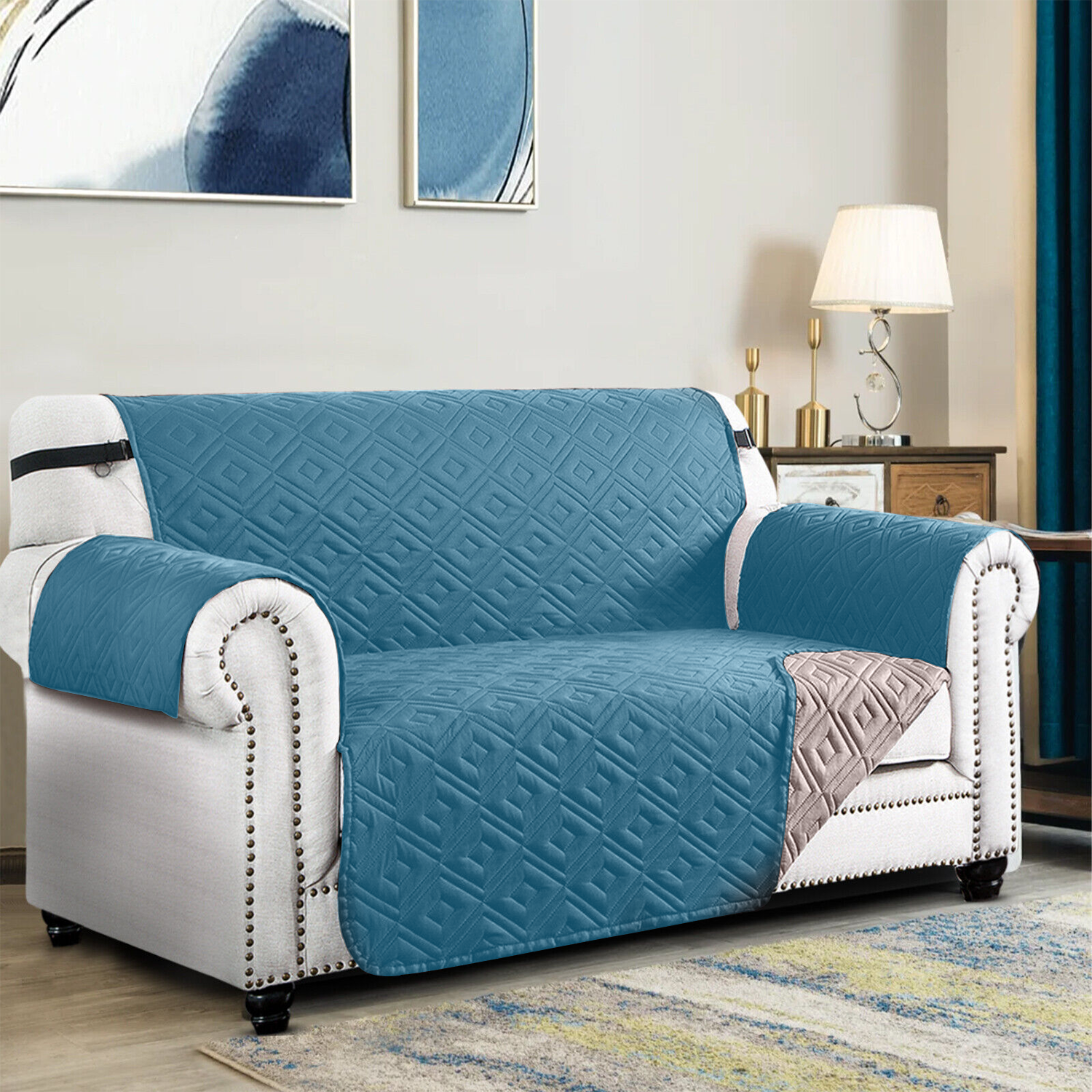 Waterproof Cover For Sofa Teal