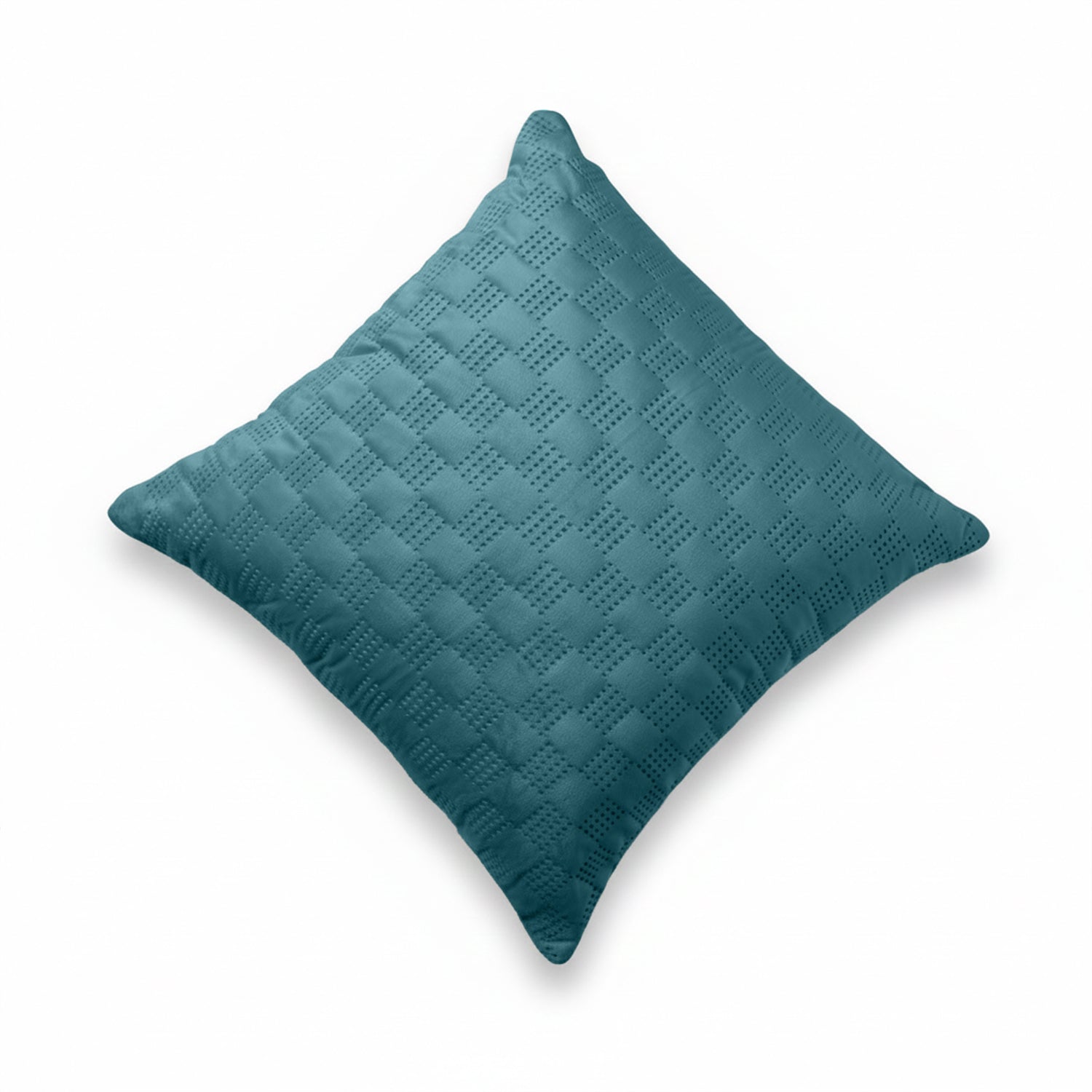 Checked Pattern Velvet Cushion Covers – Pack Of 2