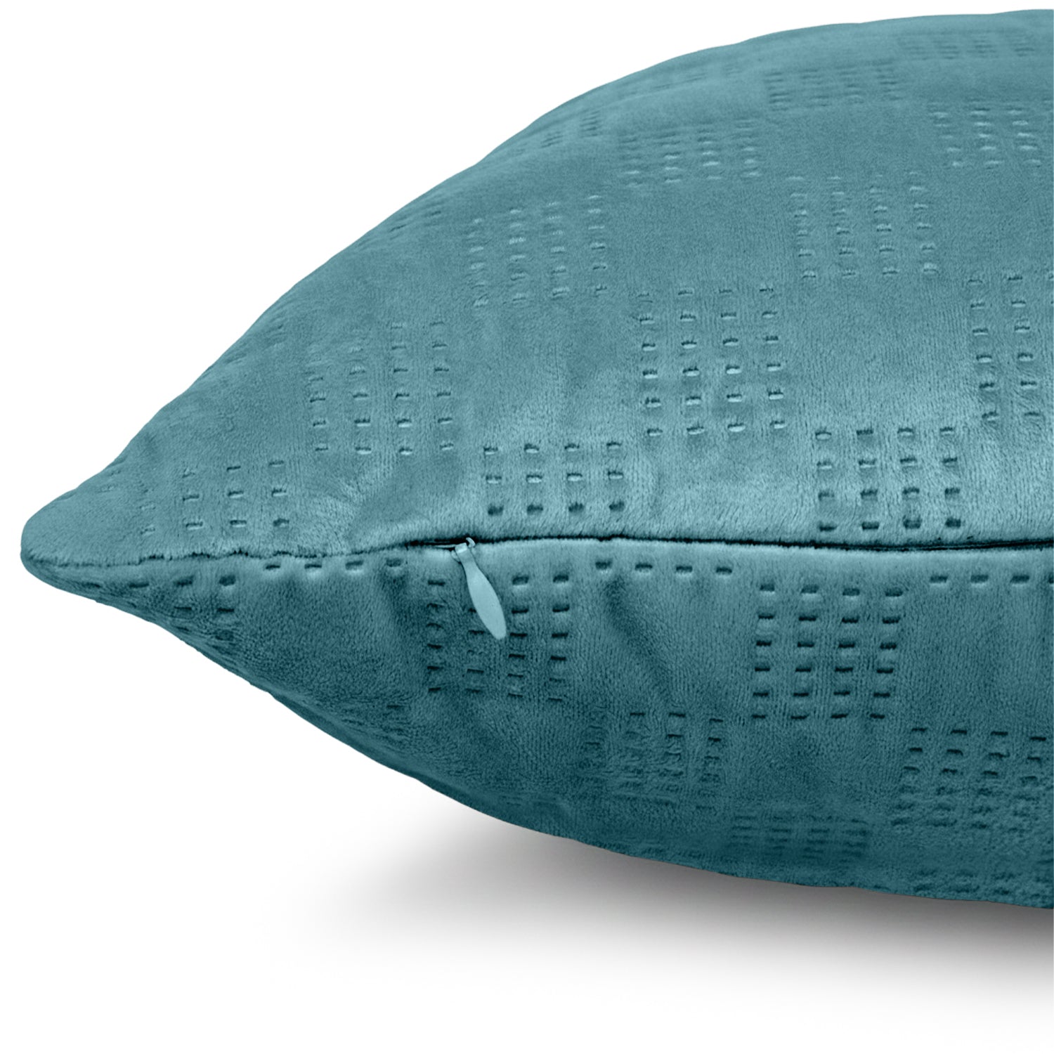 Checked Pattern Velvet Cushion Covers – Pack Of 2