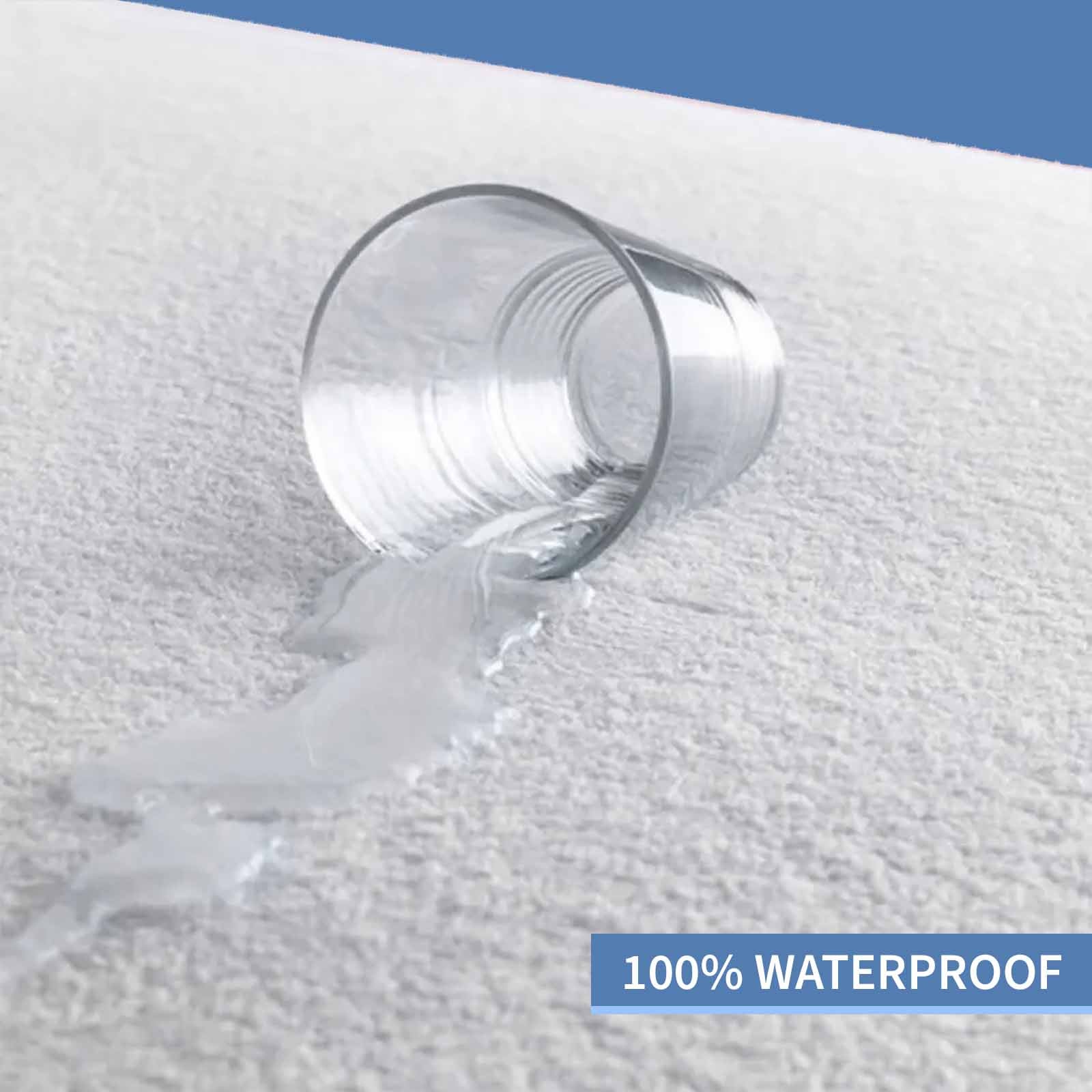 Waterproof Mattress Protector Cover Terry Towel