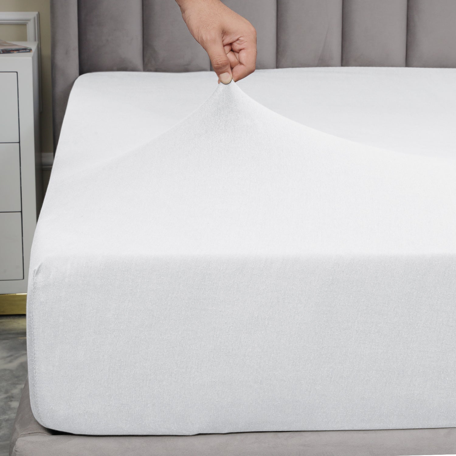 Jersey Cotton Fitted Sheets 25cm