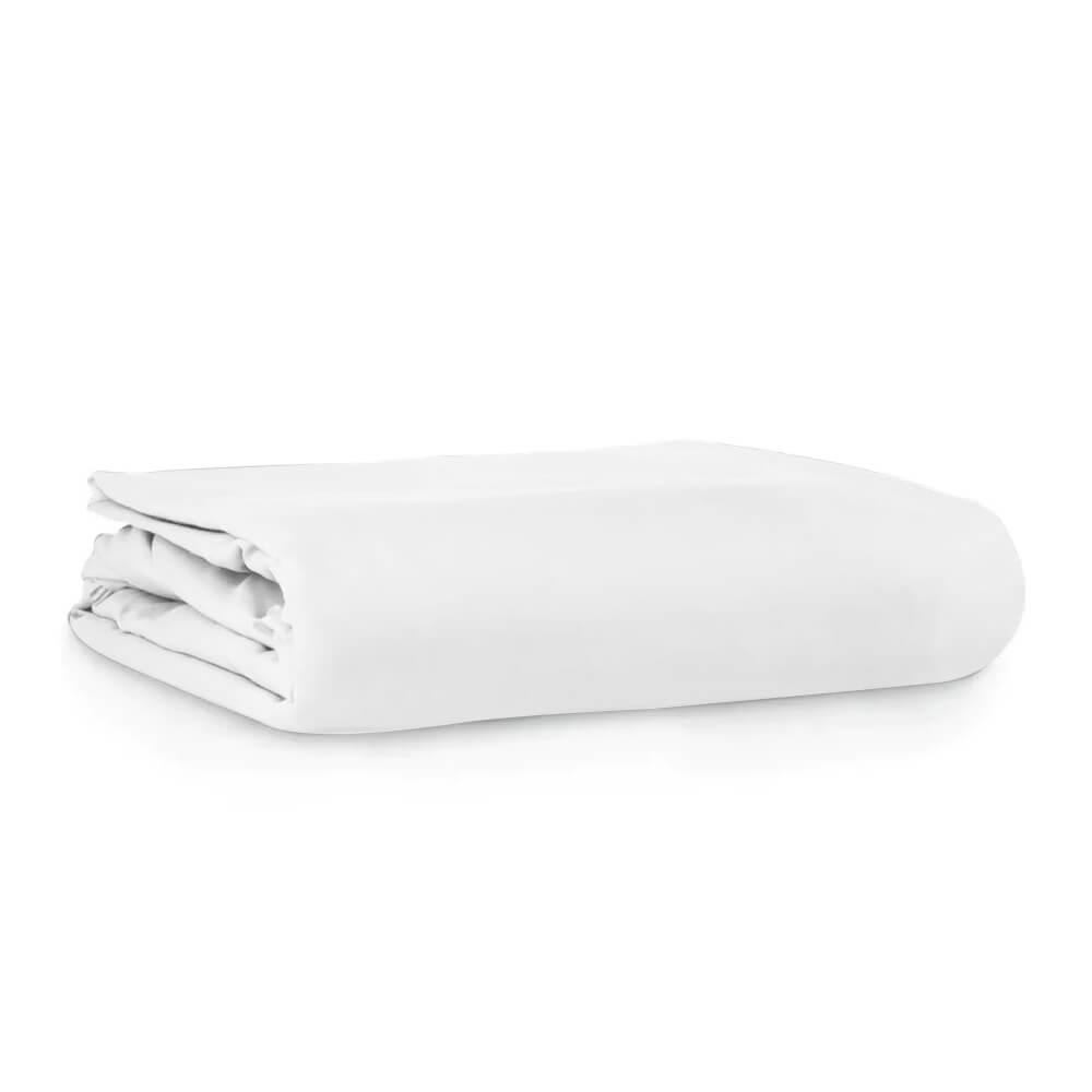 White Egyptian Cotton Flat Bed Sheet