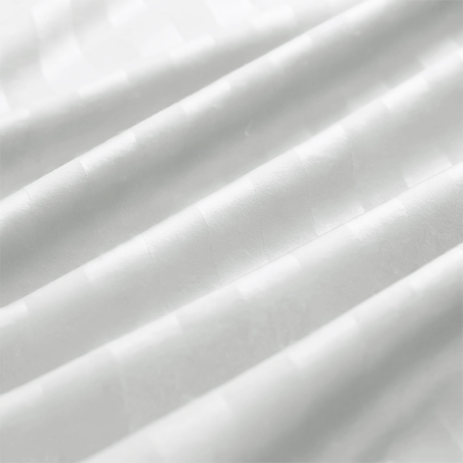 Satin Stripe Duvet Cover Set Luxury Hotel Style Bedding Single Double King Super King Size