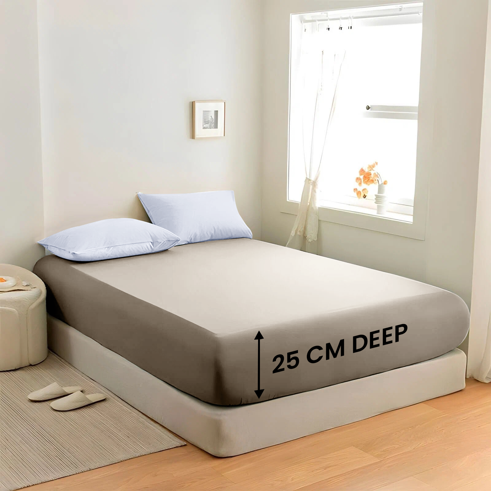 Extra Deep Fitted Sheets 25CM, 30CM & 40CM