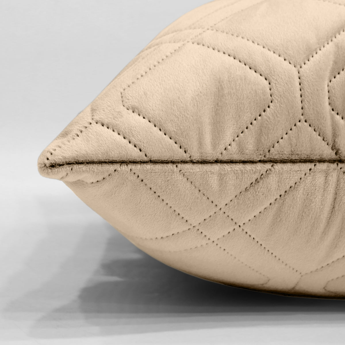 Soft Velvet Cushion Cover with Diamond Pattern – Pack Of 2