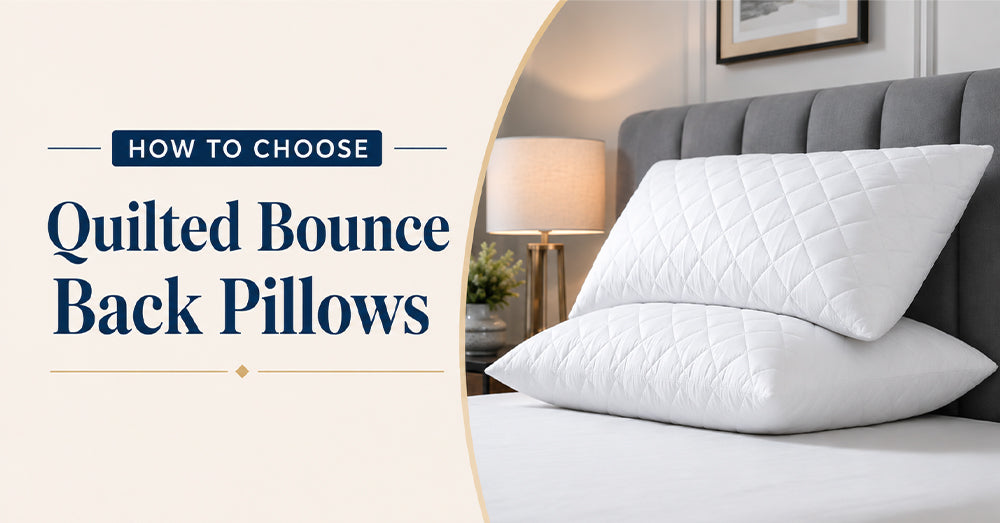 How to Choose Quilted Bounce Back Pillows: The Complete UK Buying Guide