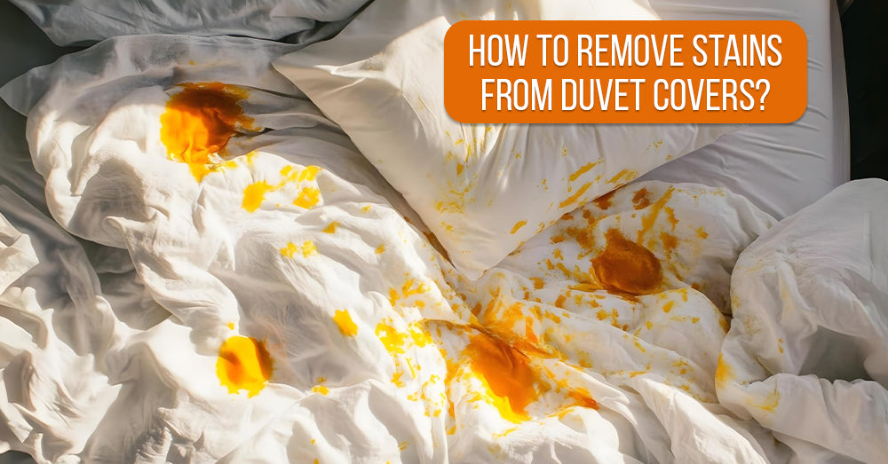 How To Remove Stains From Duvet Covers?