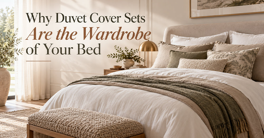 Why Duvet Cover Sets Are the Wardrobe of Your Bed
