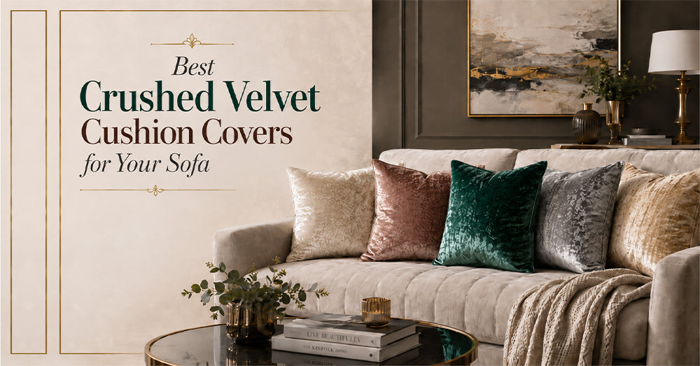 How to Choose the Best Crushed Velvet Cushion Covers for Your Sofa