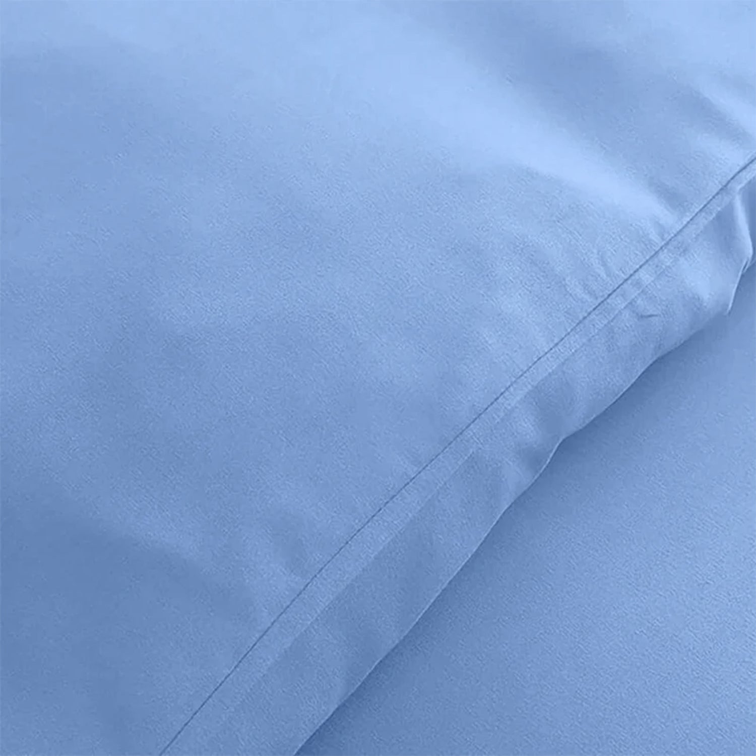 Plain Duvet Cover with Pillowcase Set