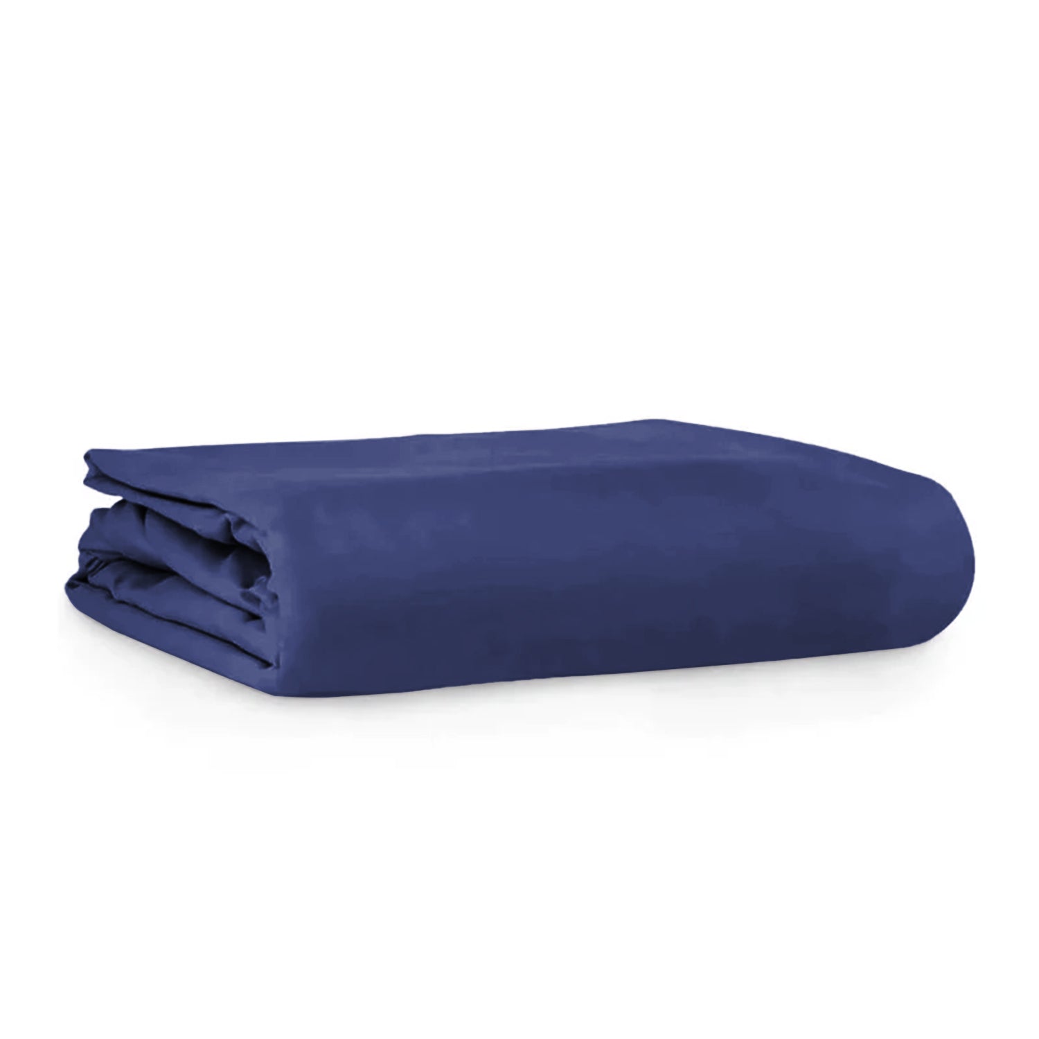 Navy Blue Egyptian Cotton Flat Bed Sheet