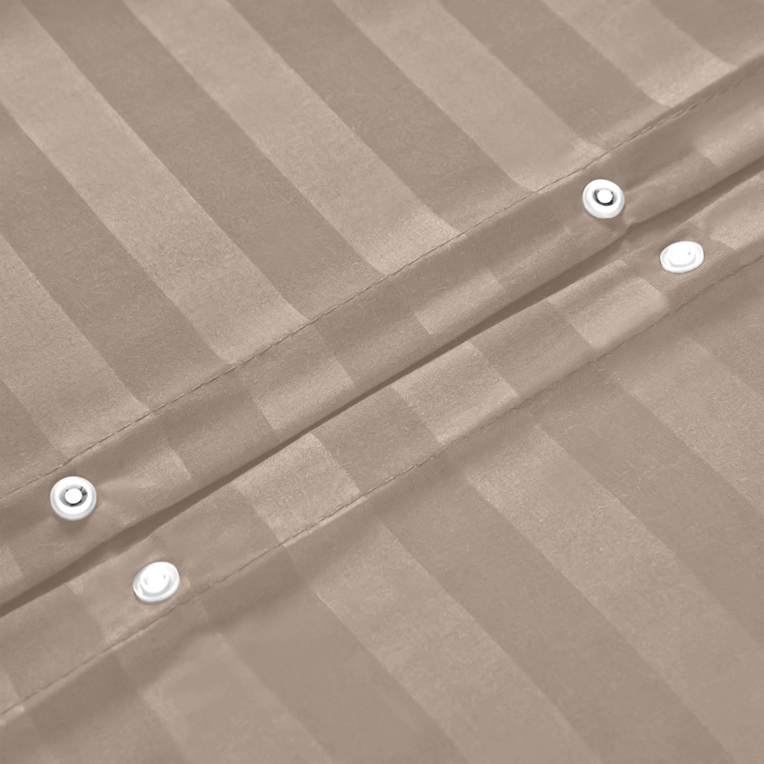 Satin Stripe Duvet Cover Set Luxury Hotel Style Bedding Single Double King Super King Size