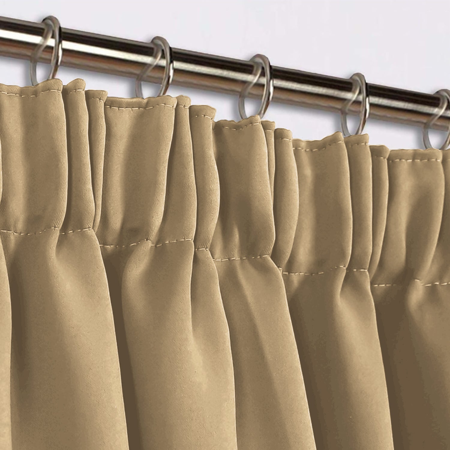 Thermal Blackout Pencil Pleat Curtains