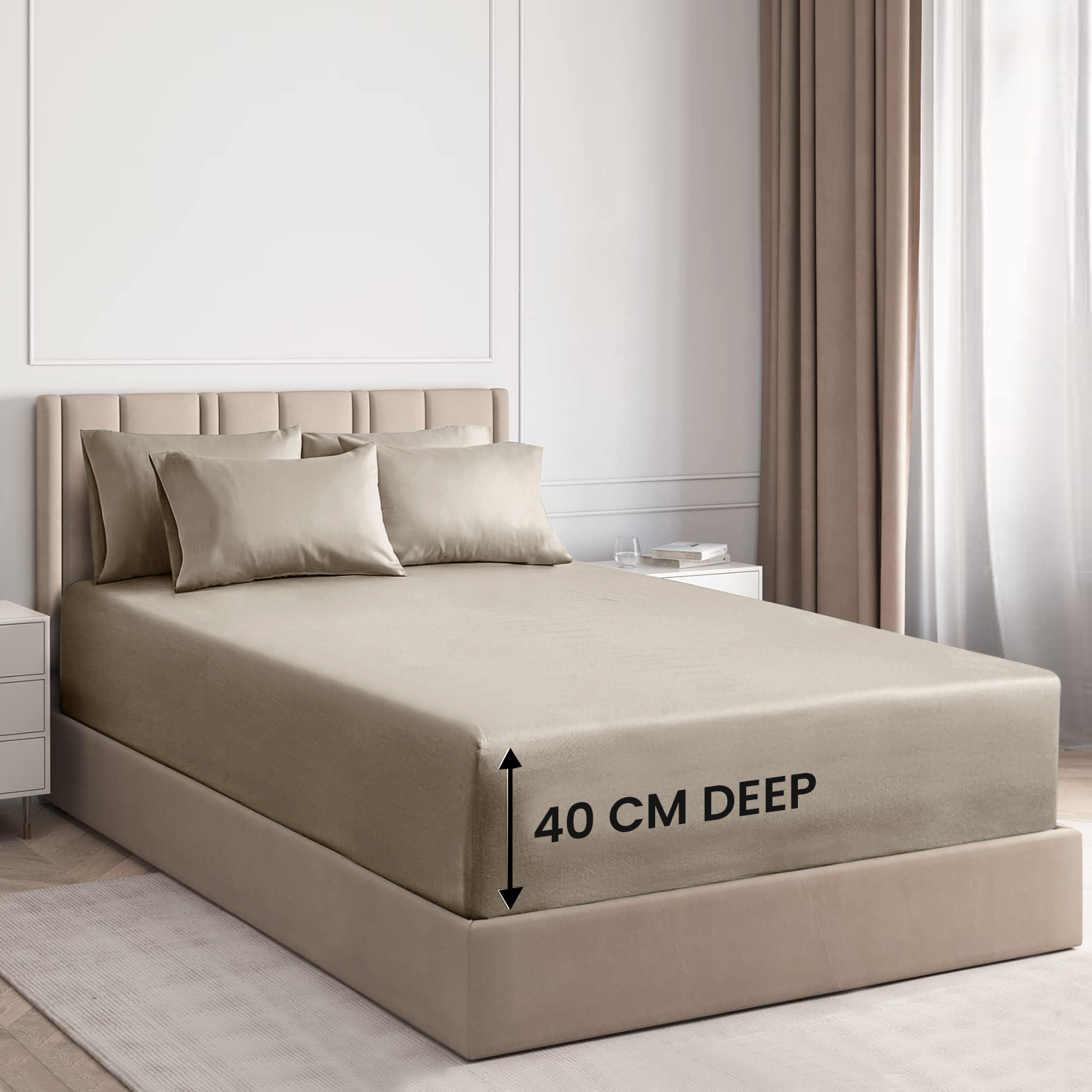 Extra Deep Fitted Sheets 25CM & 40CM