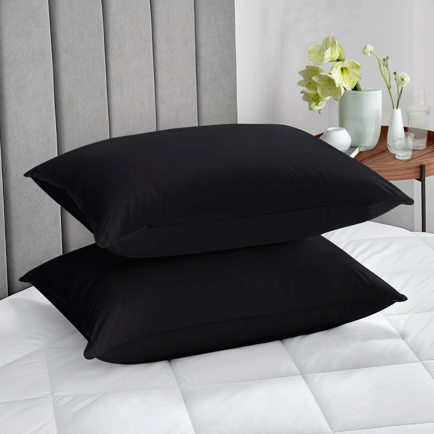 Plain Microfiber Pillow Cases