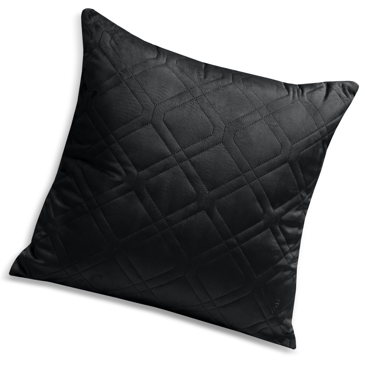 Soft Velvet Cushion Cover with Diamond Pattern – Pack Of 2