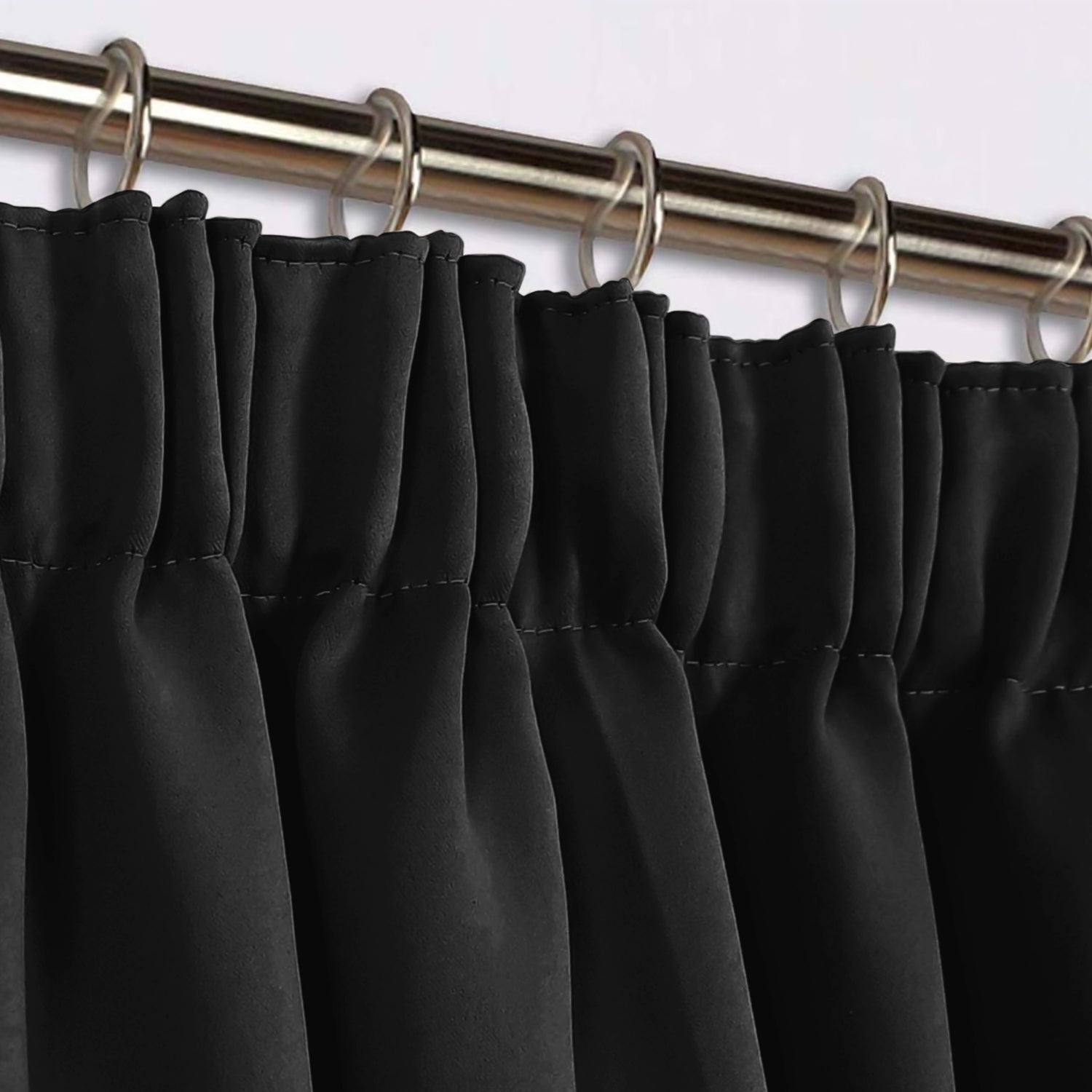 Thermal Blackout Pencil Pleat Curtains