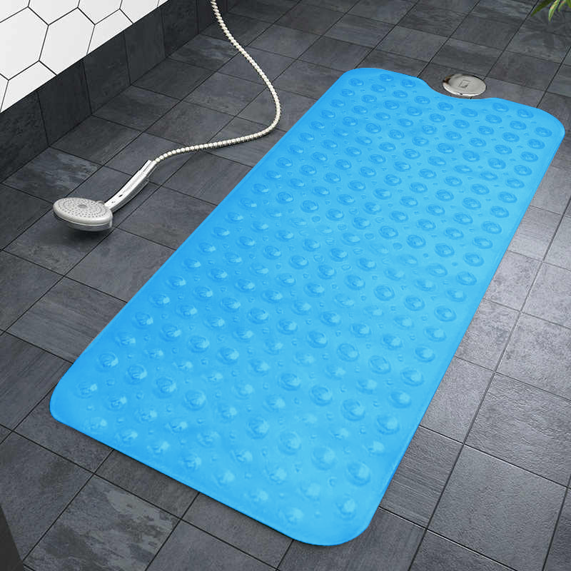 Bath Shower Mat Light Blue