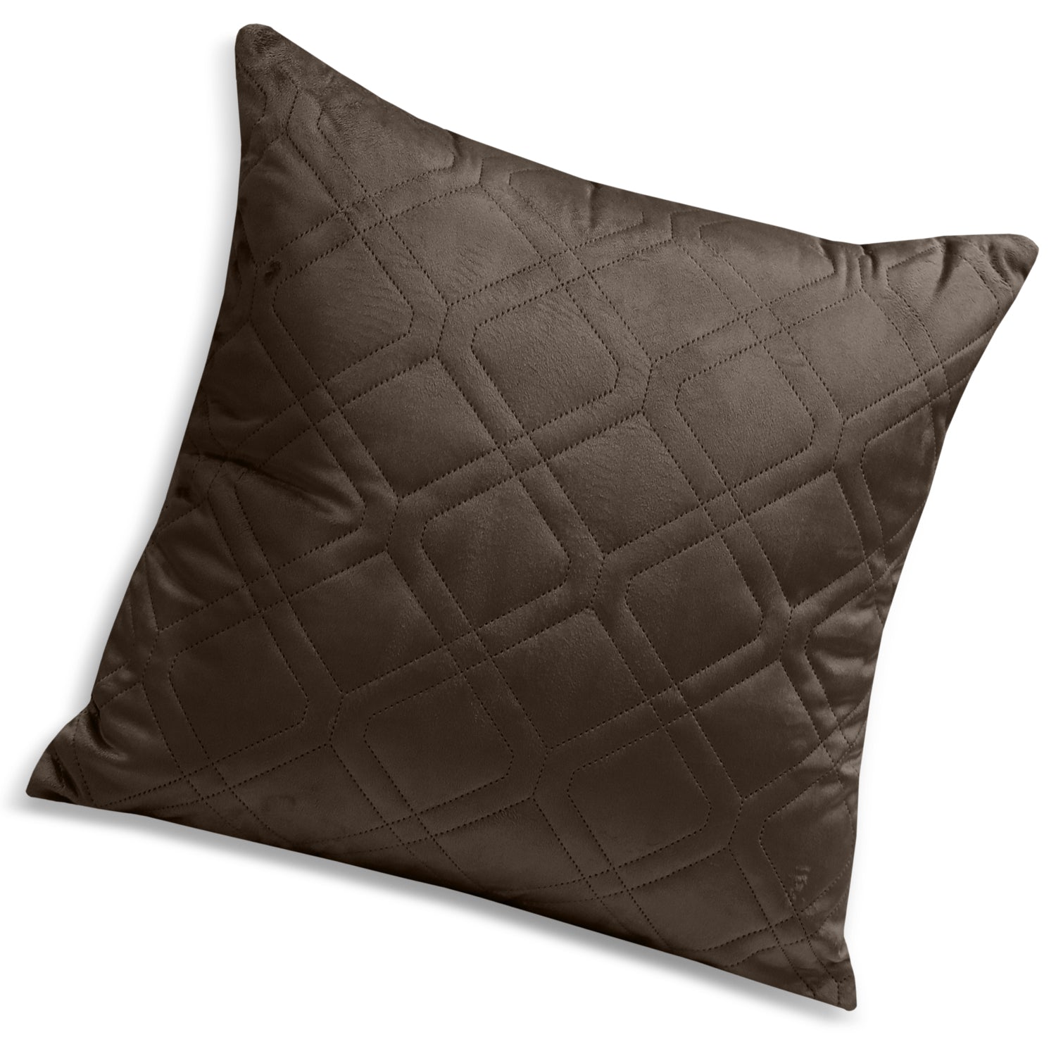Soft Velvet Cushion Cover with Diamond Pattern – Pack Of 2