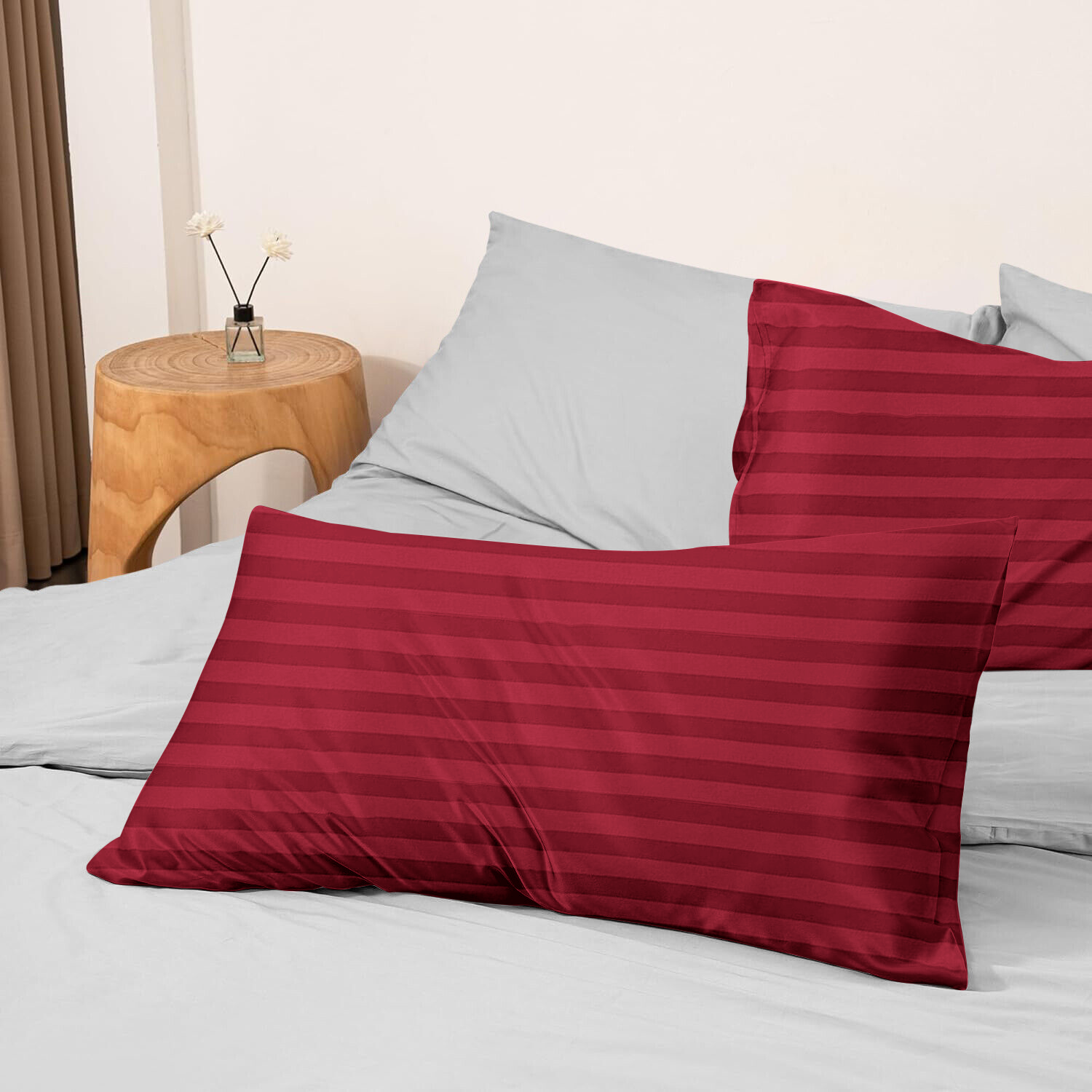 Stripe Pillowcases Pair