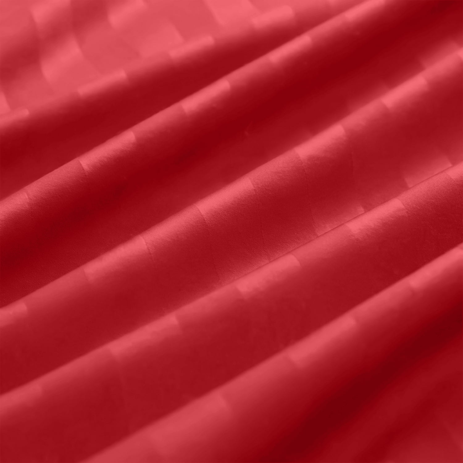 Satin Stripe Duvet Cover Set Luxury Hotel Style Bedding Single Double King Super King Size