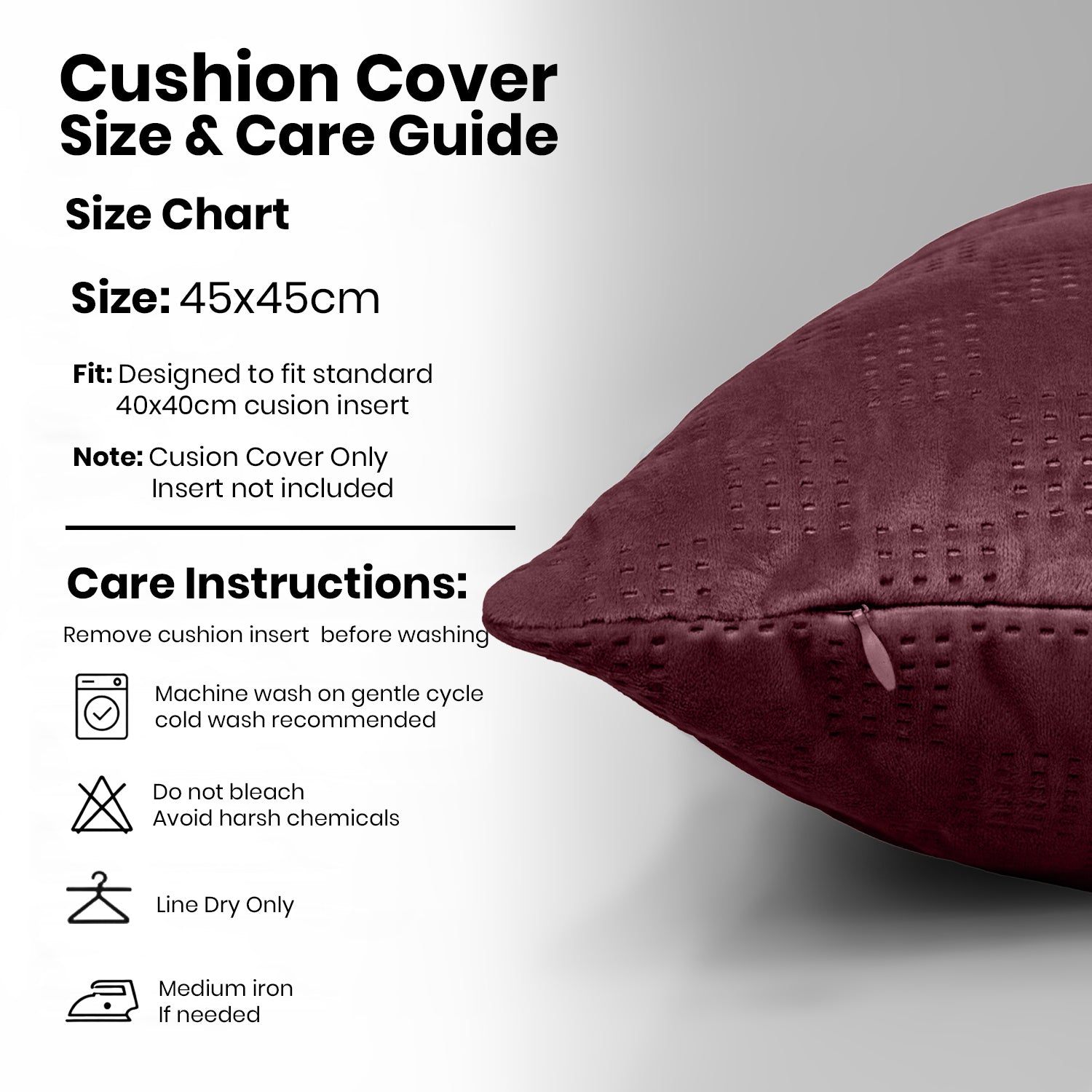 Checked Pattern Velvet Cushion Covers – Pack Of 2