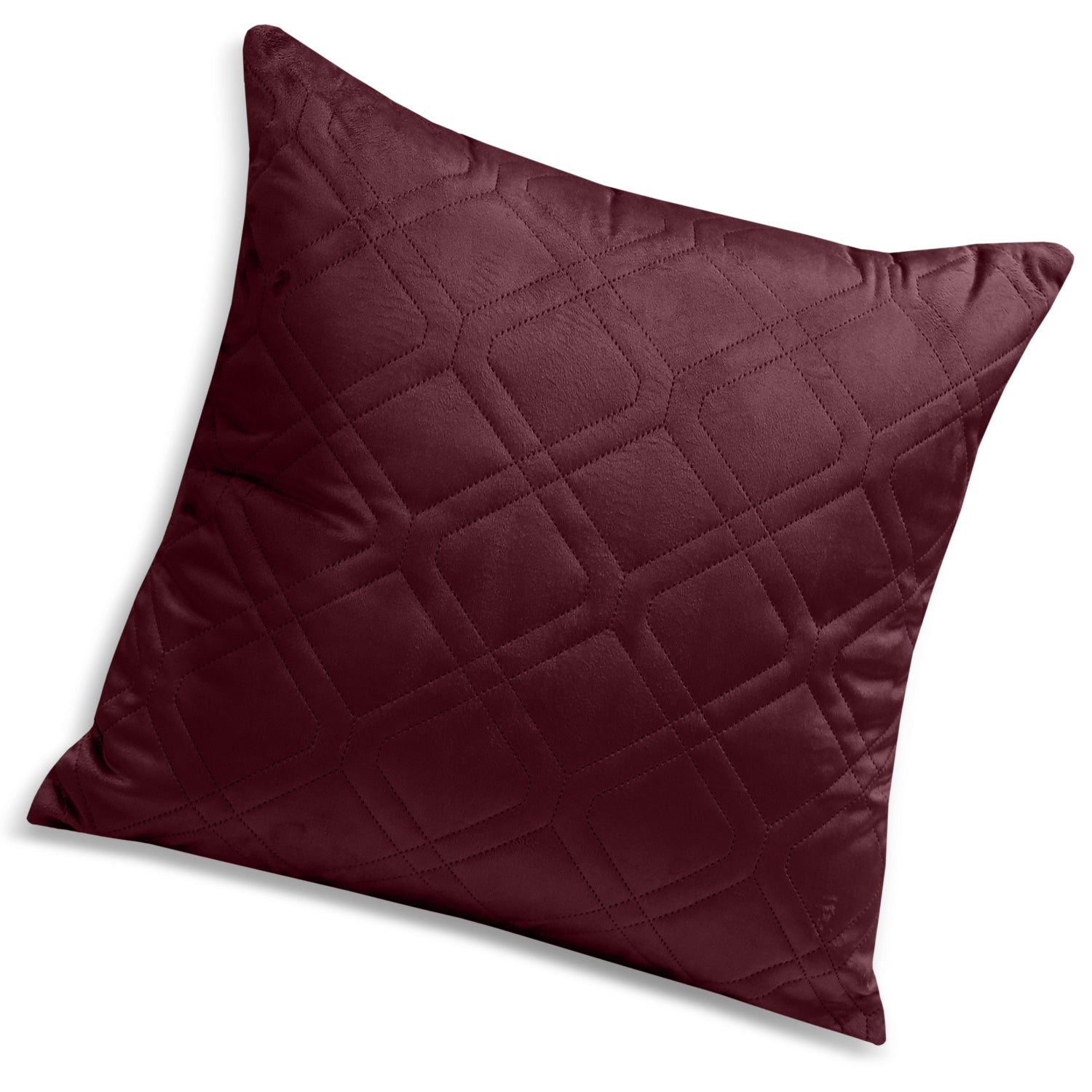 Soft Velvet Cushion Cover with Diamond Pattern – Pack Of 2