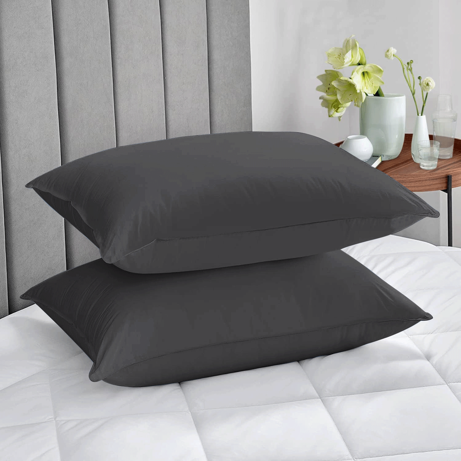 Plain Microfiber Pillow Cases