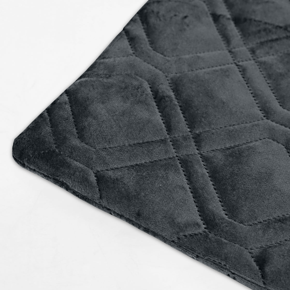 Soft Velvet Cushion Cover with Diamond Pattern – Pack Of 2