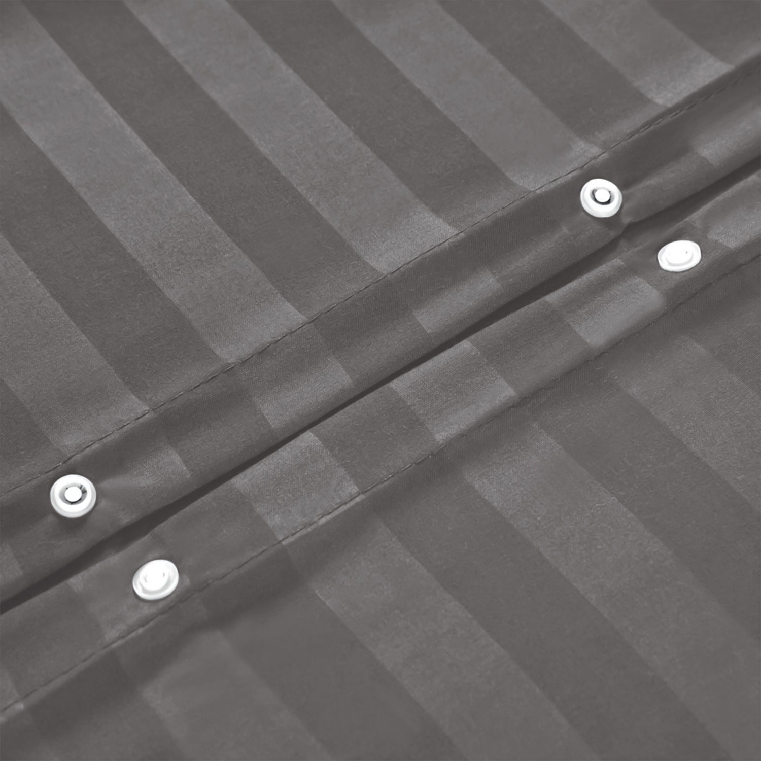 Satin Stripe Duvet Cover Set Luxury Hotel Style Bedding Single Double King Super King Size