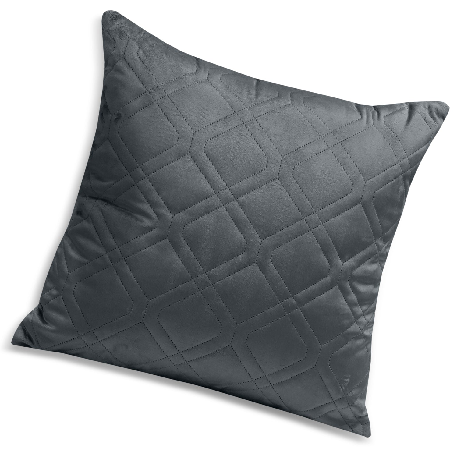Soft Velvet Cushion Cover with Diamond Pattern – Pack Of 2