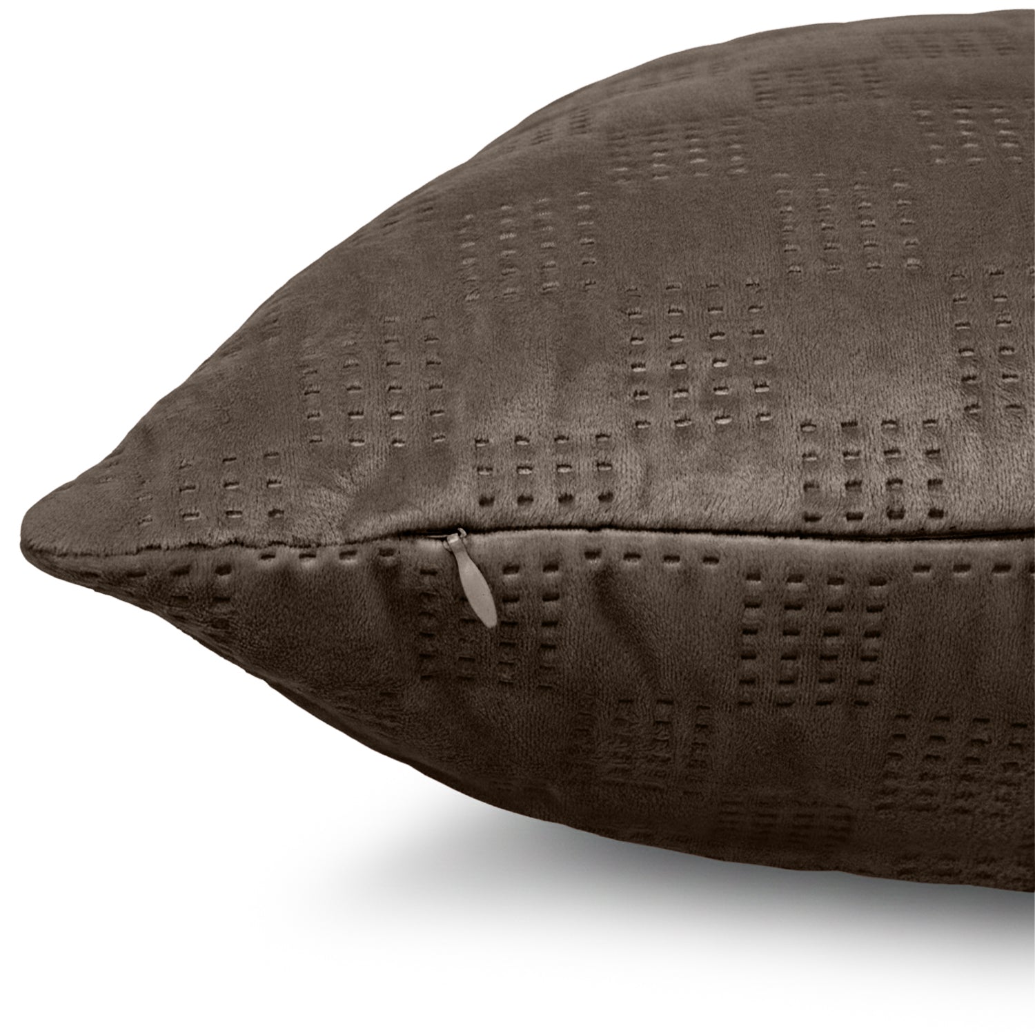 Checked Pattern Velvet Cushion Covers – Pack Of 2