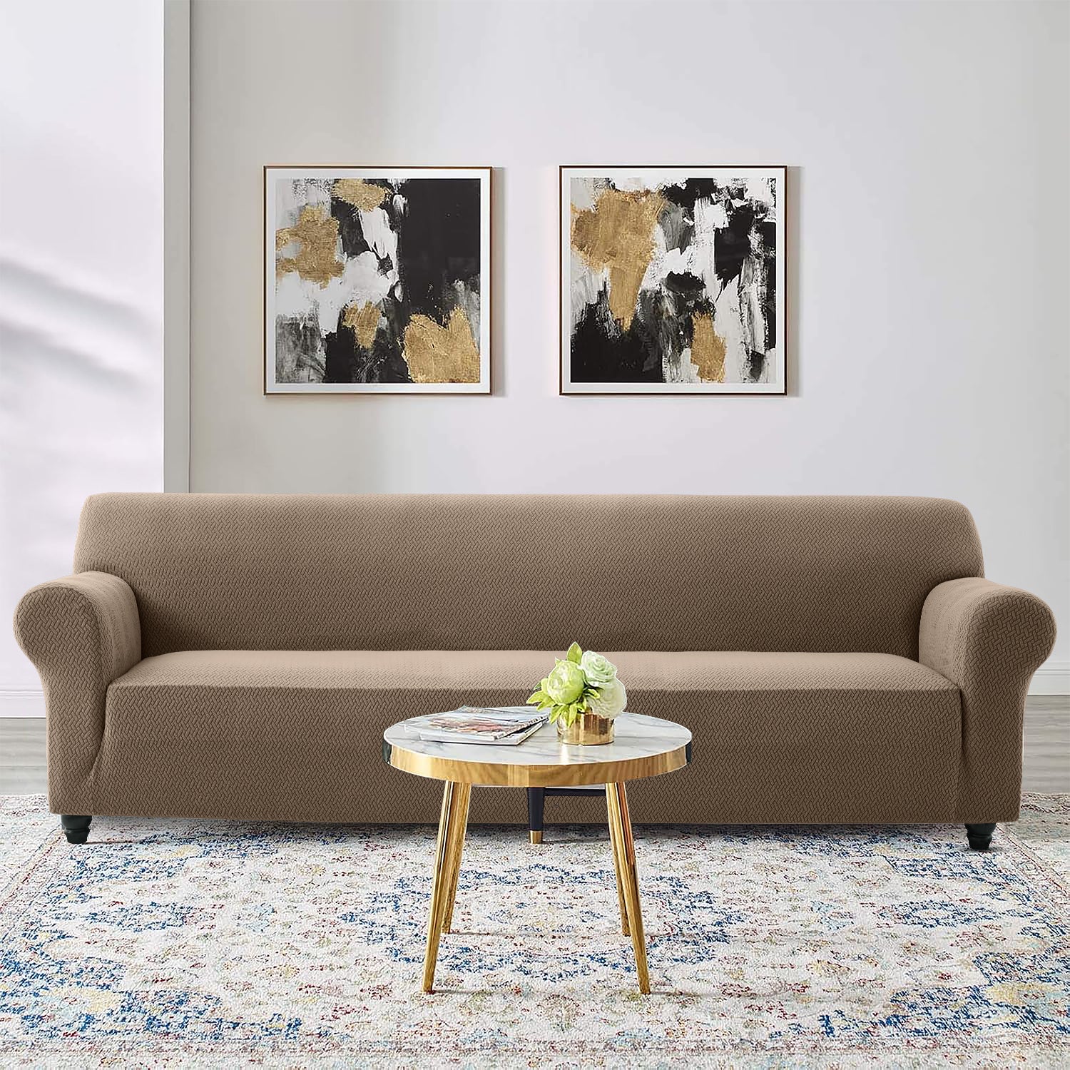 Stretch Sofa Slipcover Anti-Slip & Washable