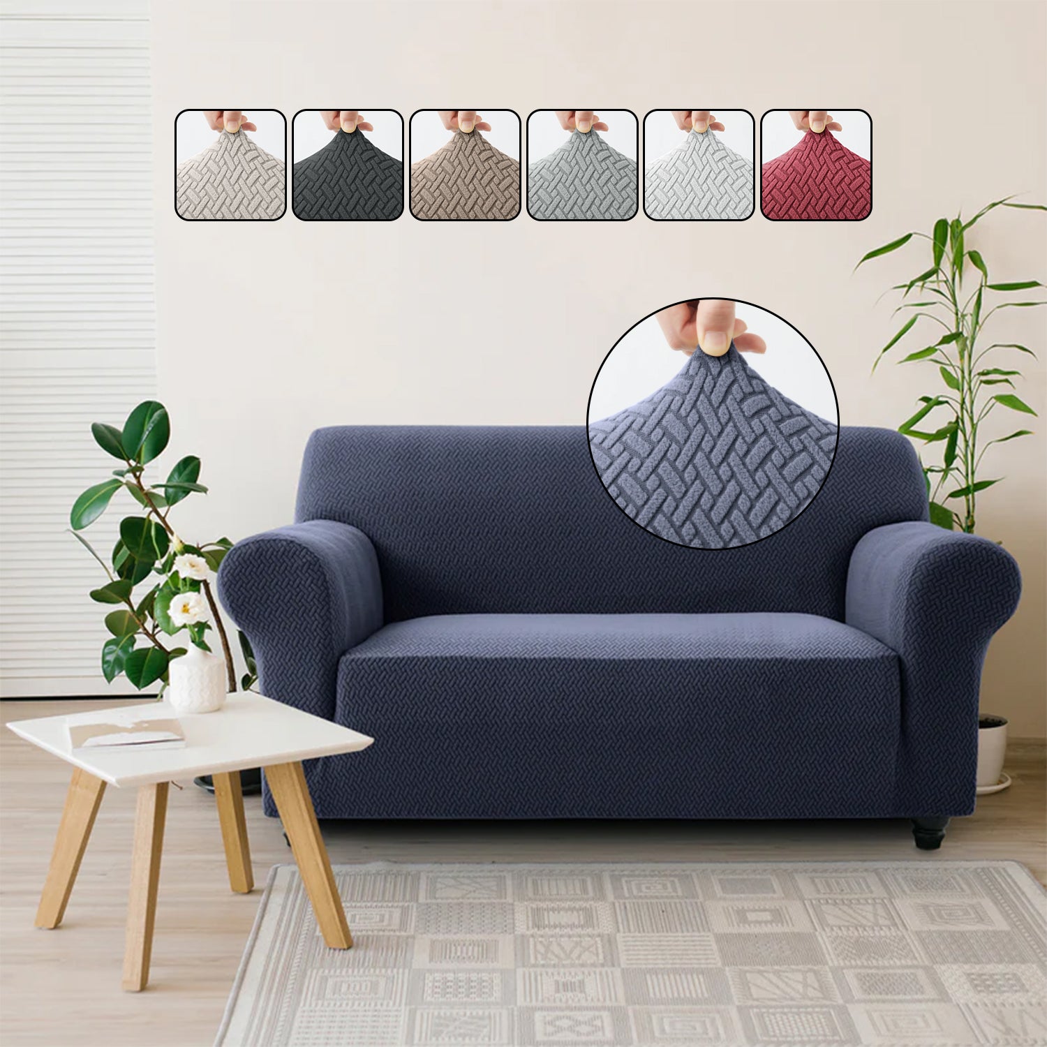 Stretch Sofa Slipcover Anti-Slip & Washable