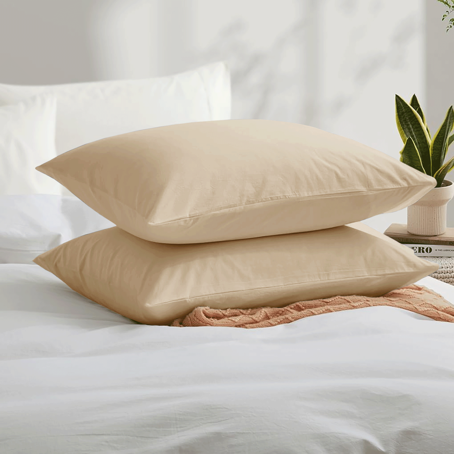 Plain Microfiber Pillow Cases