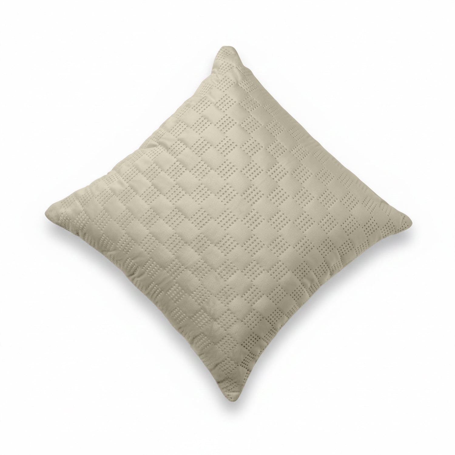 Checked Pattern Velvet Cushion Covers – Pack Of 2