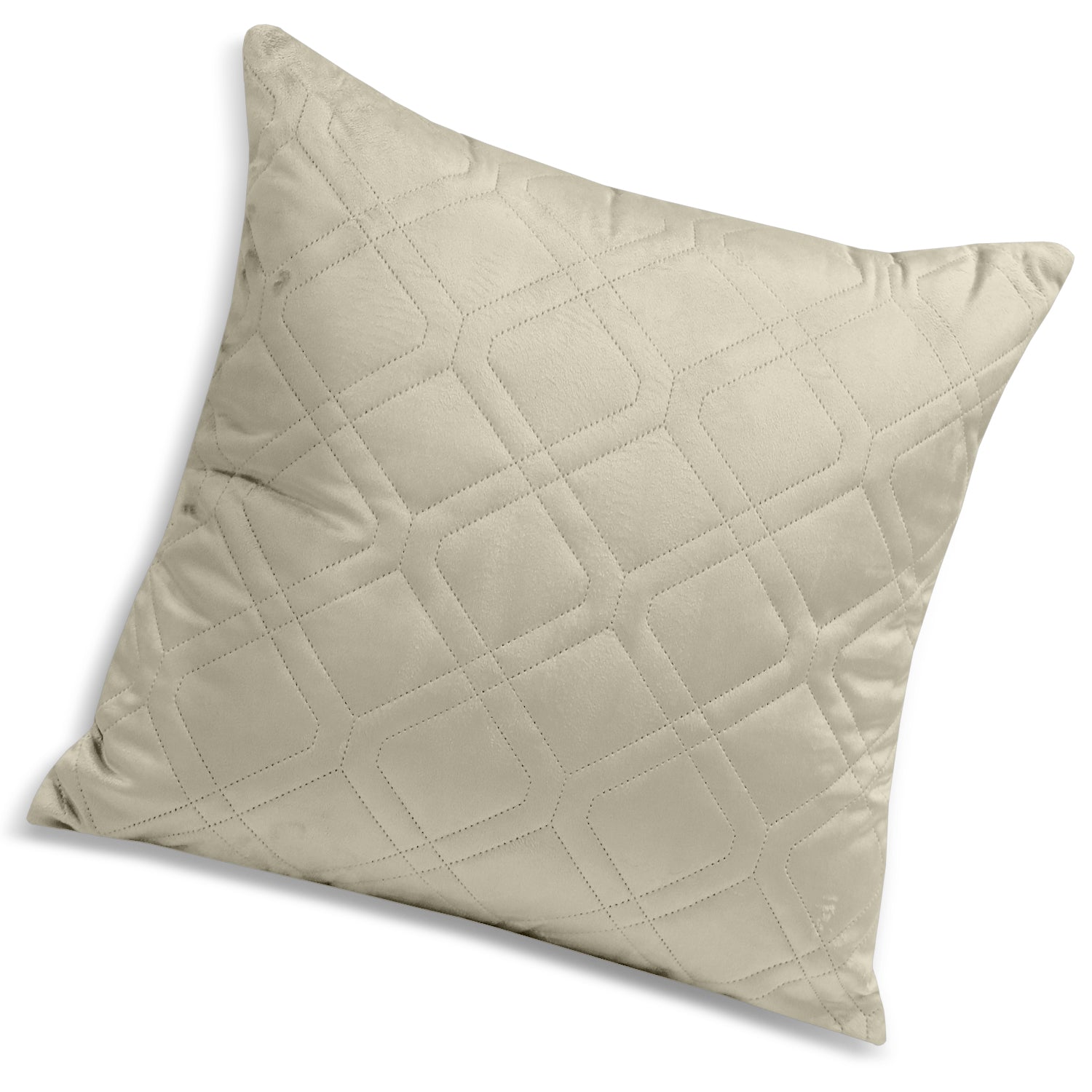 Soft Velvet Cushion Cover with Diamond Pattern – Pack Of 2
