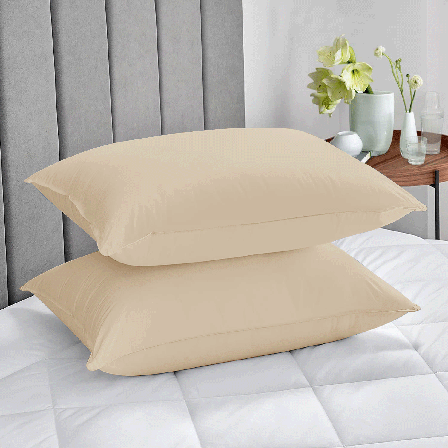 Plain Microfiber Pillow Cases