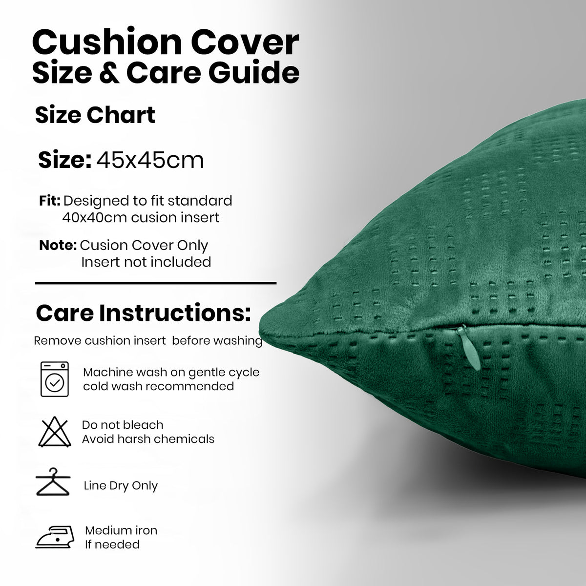Checked Pattern Velvet Cushion Covers Pack Of 2