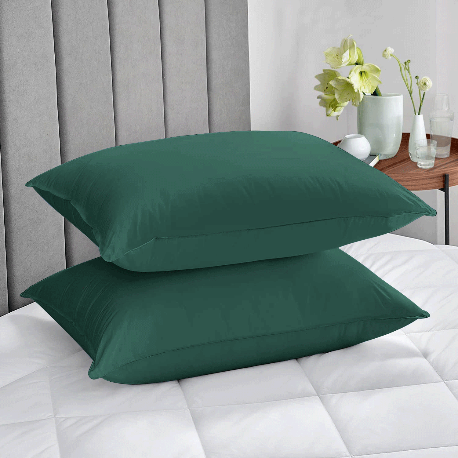 Plain Microfiber Pillow Cases