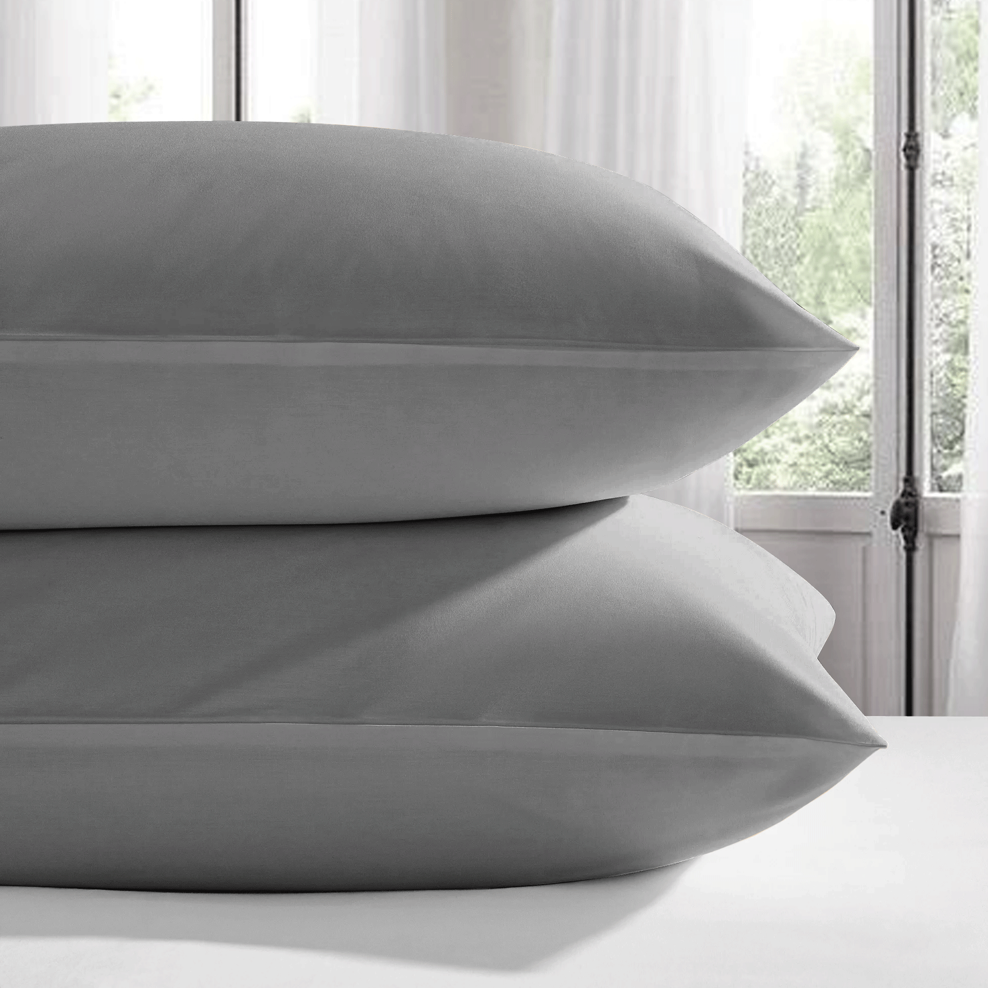 Plain Microfiber Pillow Cases