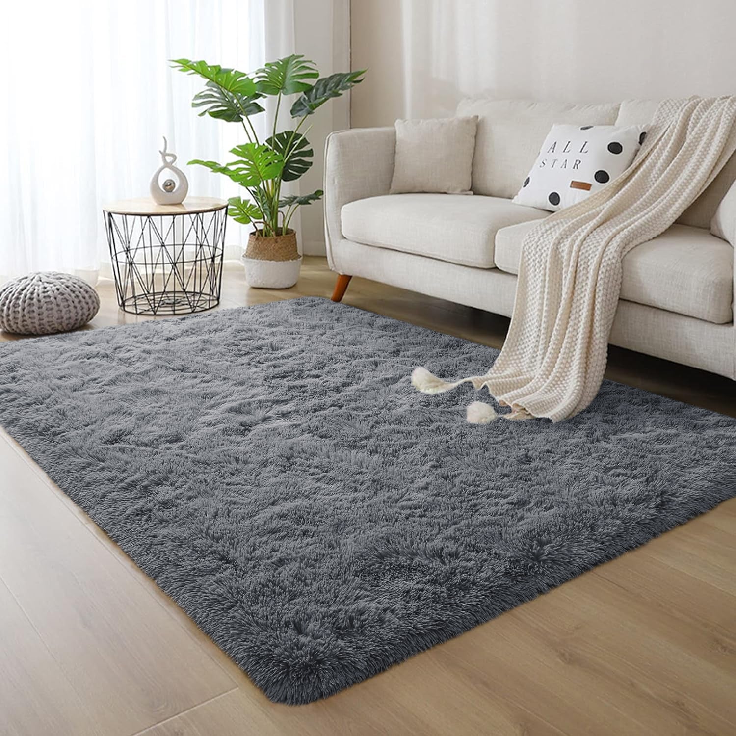 Large popular Area Rug For Living Room, Soft Floor Fluffy Carpet, Shaggy Rug