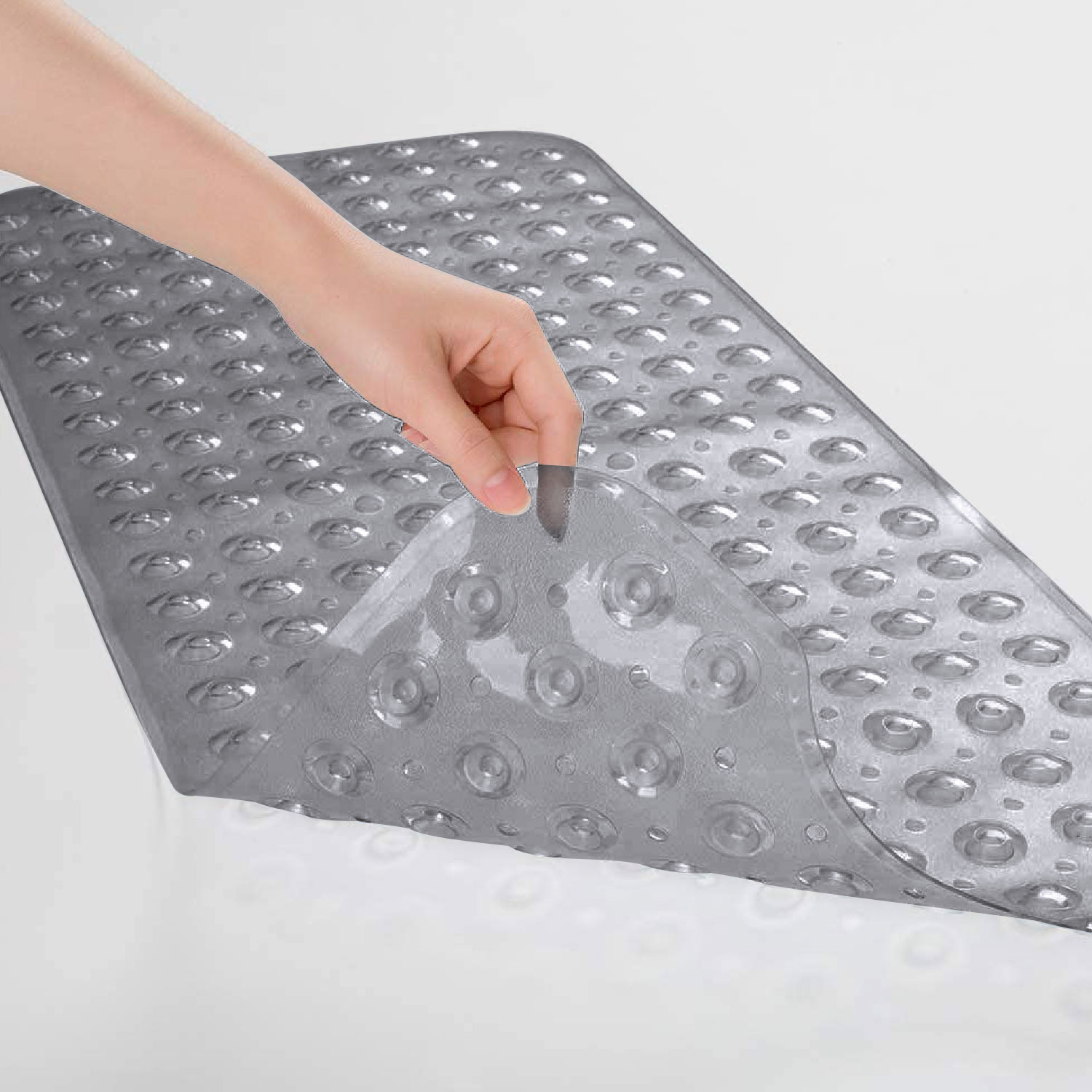 Bathroom Shower Mat Grey