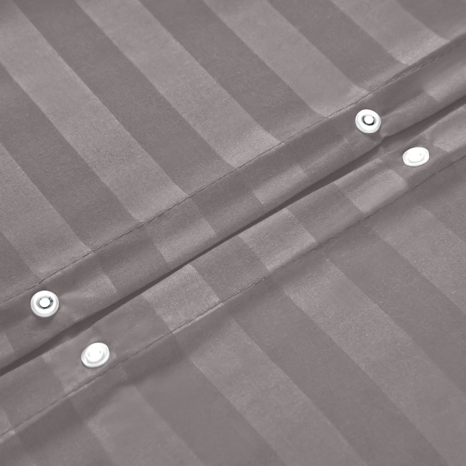 Satin Stripe Duvet Cover Set Luxury Hotel Style Bedding Single Double King Super King Size