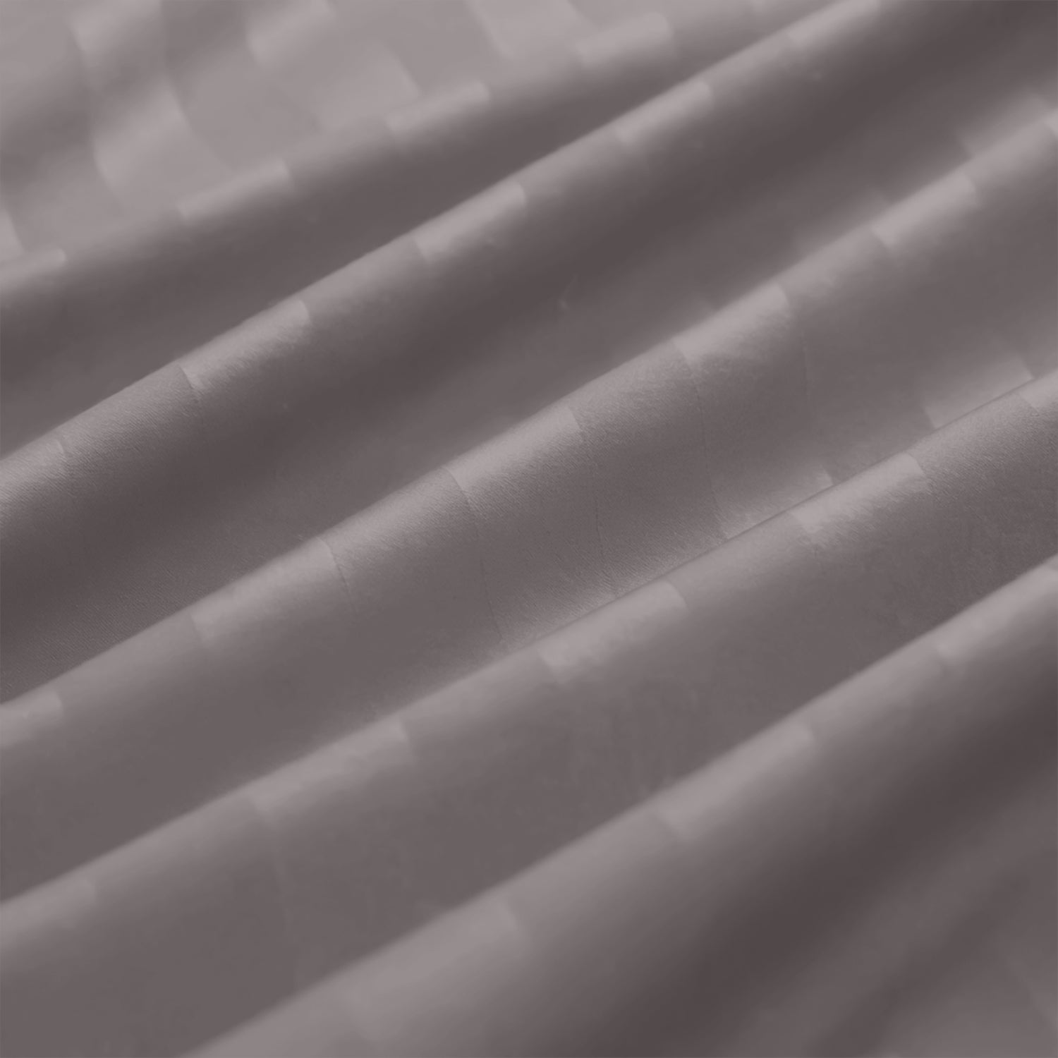 Satin Stripe Duvet Cover Set Luxury Hotel Style Bedding Single Double King Super King Size