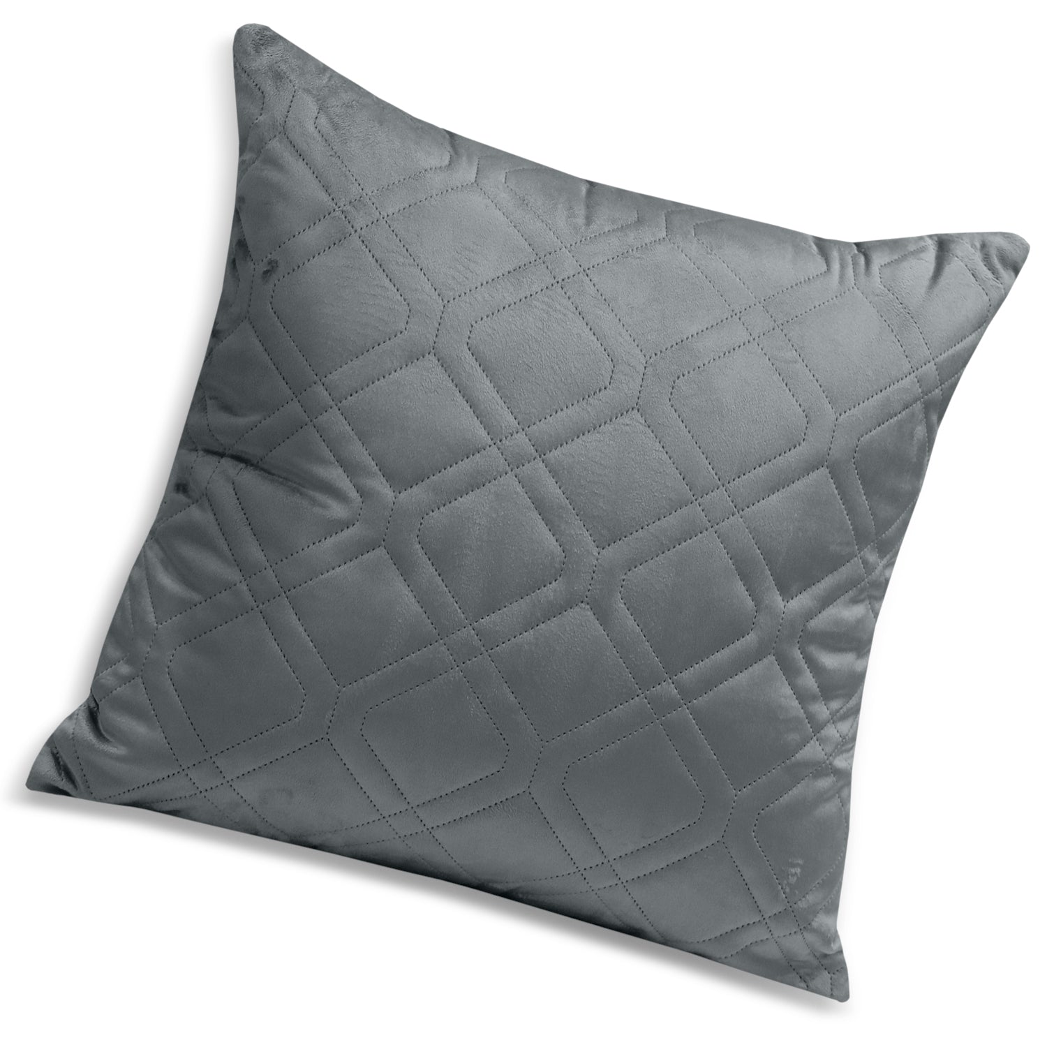 Soft Velvet Cushion Cover with Diamond Pattern – Pack Of 2