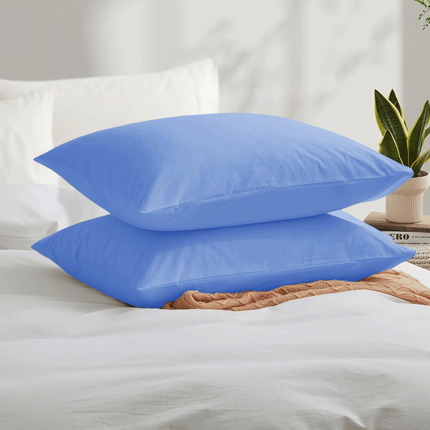 Plain Microfiber Pillow Cases