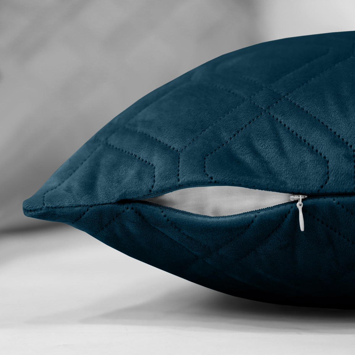Soft Velvet Cushion Cover with Diamond Pattern – Pack Of 2