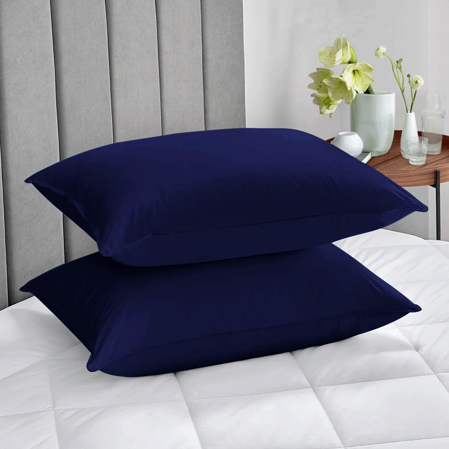 Plain Microfiber Pillow Cases