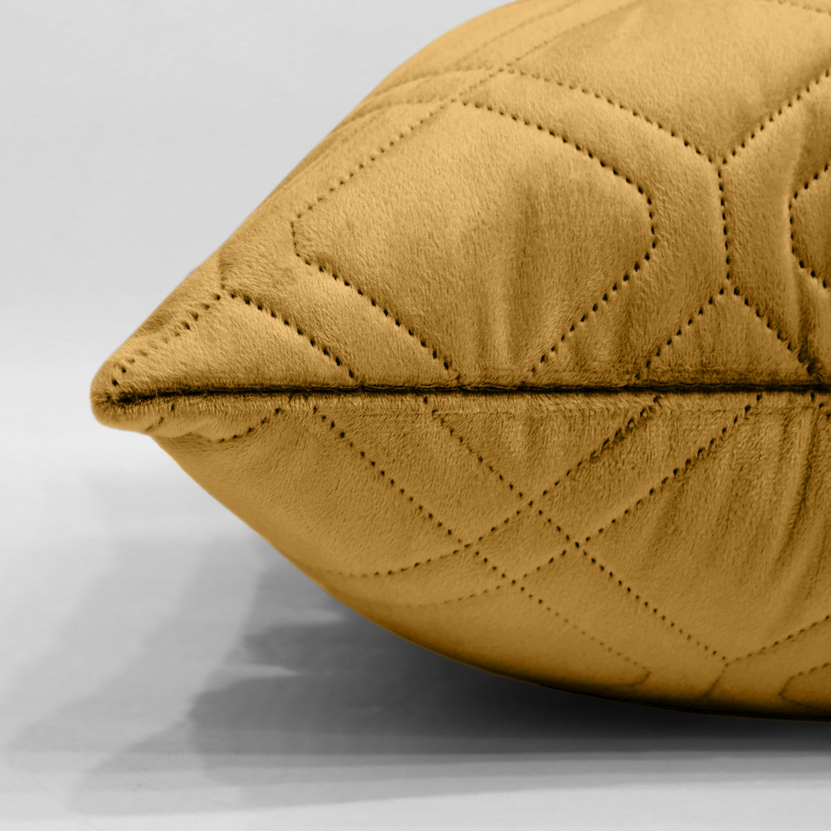 Soft Velvet Cushion Cover with Diamond Pattern – Pack Of 2